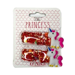 Barrettes licornes et paillettes><noscript><img width=