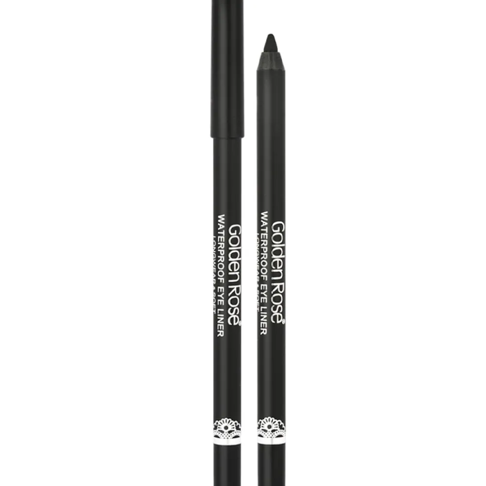 Crayon eyeliner waterproof Longwear & Soft - Noir ultra>GOLDEN ROSE Best