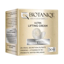 Crème effet lifting à la bave d'escargot 50+>BIOTANIQE Sale