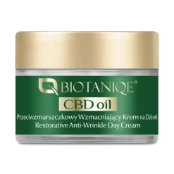 Crème réparatrice anti-rides de jour CBD oil>BIOTANIQE Best