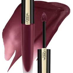 Encre à lèvres matte Rouge signature - 142 Prepared>L'OREAL Hot