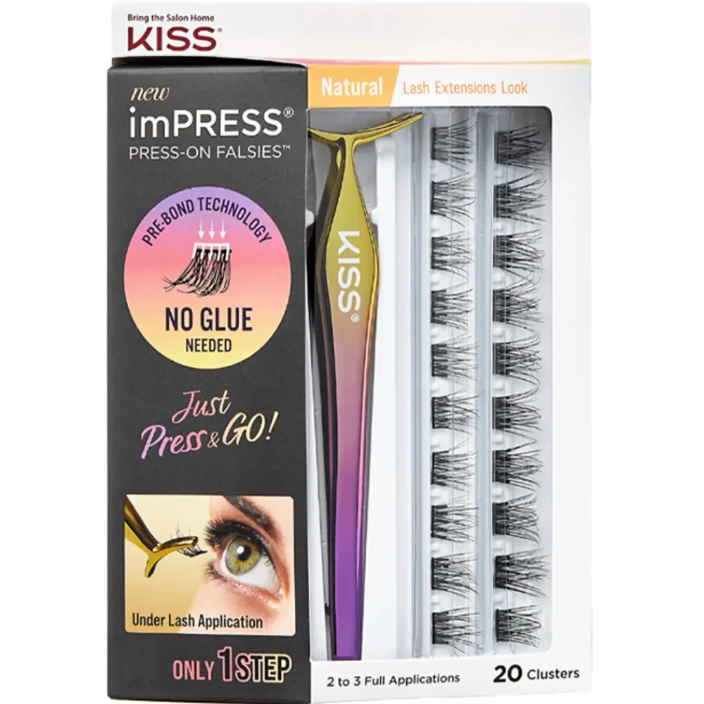Faux cils - Press and go>KISS USA Hot