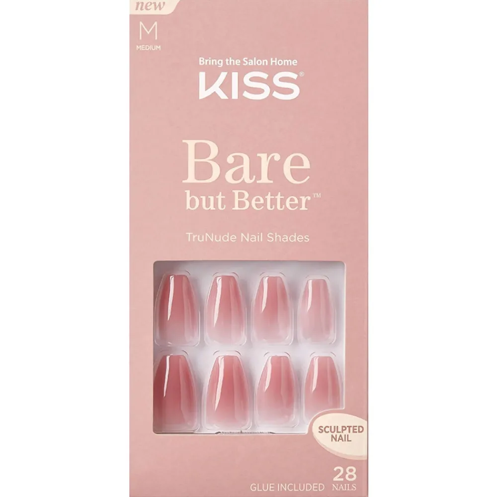 Faux ongles Bare but better - BN04C>KISS USA New