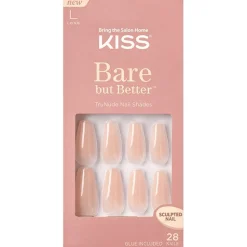 Faux ongles Bare but better - BN02C>KISS USA Hot