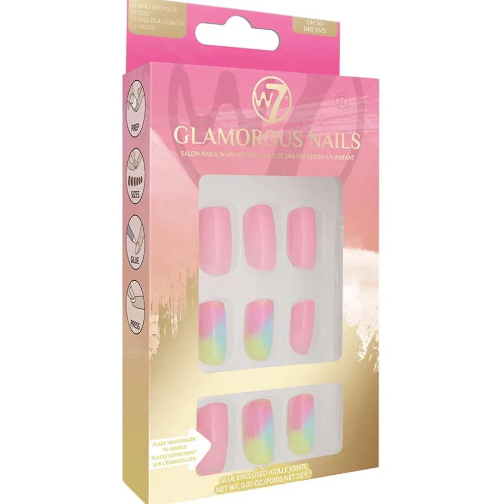 Faux ongles glamorous - Oh So Dreamy>W7 Clearance