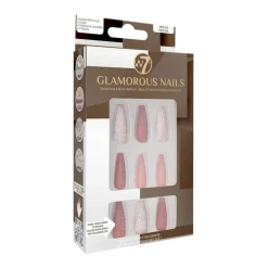 FAUX ONGLES GLAMOROUS NAILS - SPICED MOCHA>W7 New