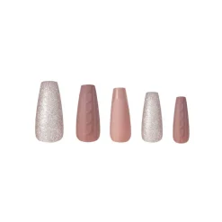FAUX ONGLES GLAMOROUS NAILS - SPICED MOCHA>W7 New