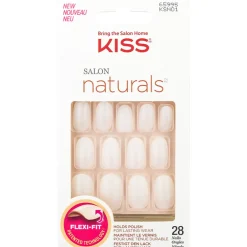 Faux ongles ovales - Salon naturals - KSN01>KISS USA Fashion
