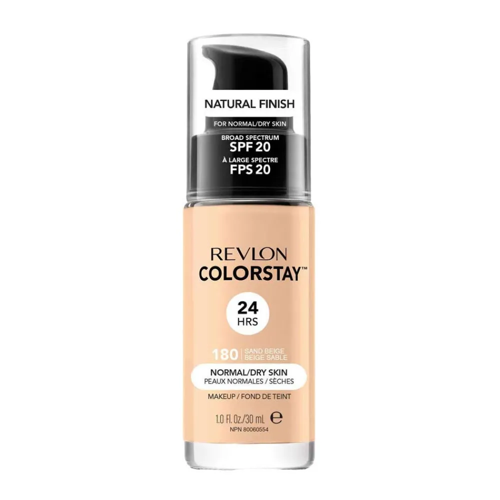Fond de teint Colorstay 24h - Peaux normales à sèches - 180 Beige sable>REVLON Fashion