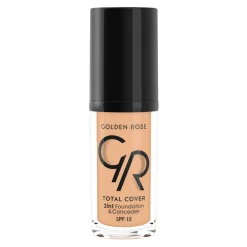 Fond de teint et correcteur 2 en 1 - Total Cover - N07 Naturel>GOLDEN ROSE Clearance