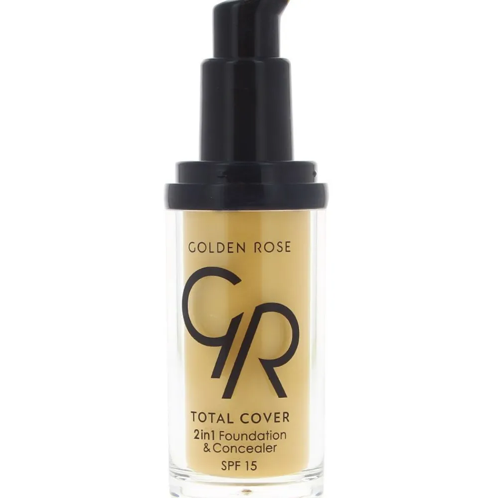 Fond de teint et correcteur 2 en 1 - Total Cover - N03 Almond>GOLDEN ROSE Best