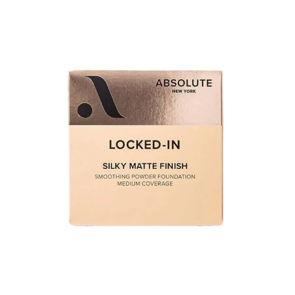 Fond de teint poudre compacte matifiante - Warm Porcelain>ABSOLUTE NEW YORK Hot