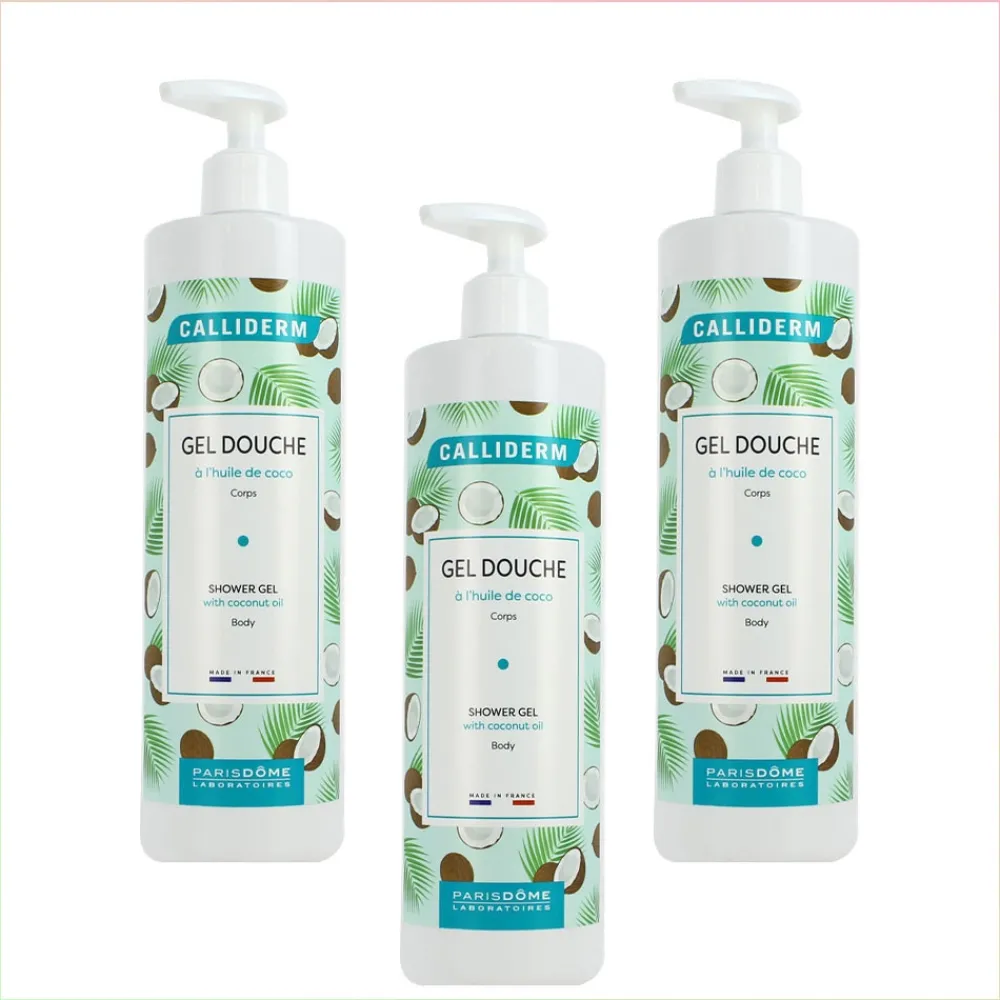 Gel douche huile de coco 2+1 gratuit>CALLIDERM Best