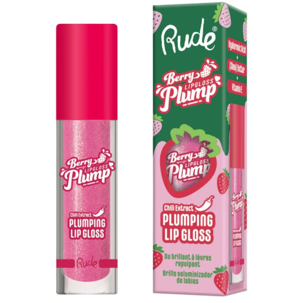 Gloss repulpant berry plump - Cotton Candy>RUDE COSMETICS Hot