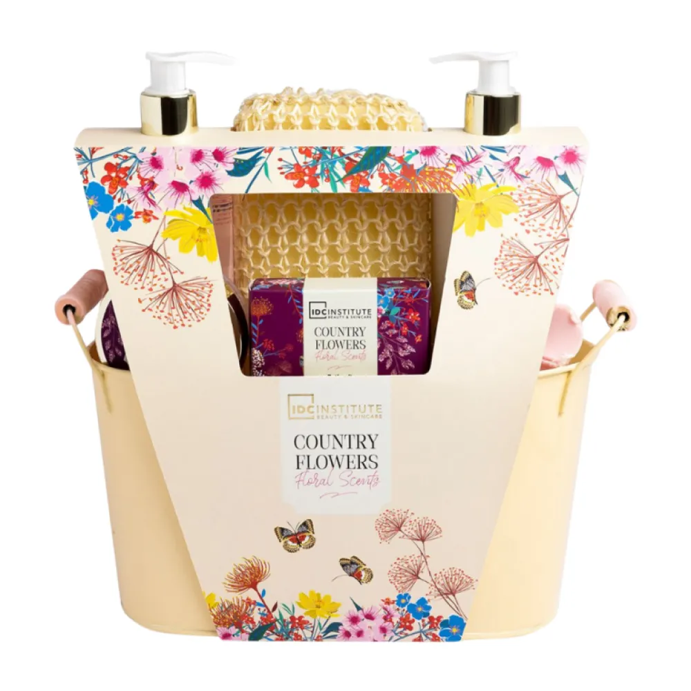 Grand coffret bain - Country Flowers>IDC Outlet