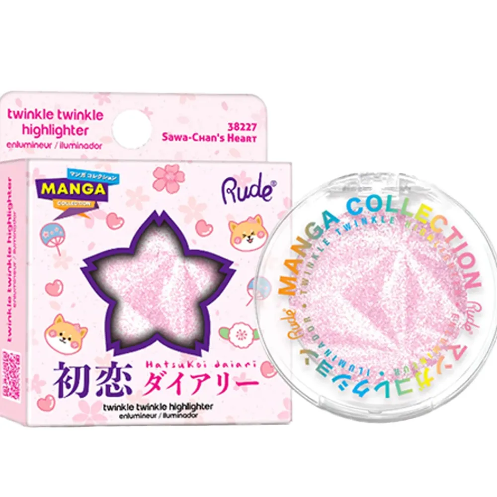 Highlighter manga - Sawa Chan's Heart>RUDE COSMETICS Clearance