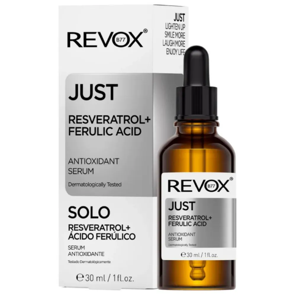 Just sérum - Acide resvératrol + férulique>REVOX B77 New