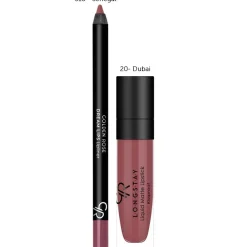 Kit lèvres Matte lipkit - Rose taupe>GOLDEN ROSE New