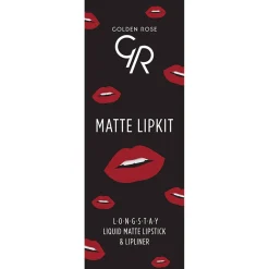 Kit lèvres Matte lipkit - Scarlet red>GOLDEN ROSE Online