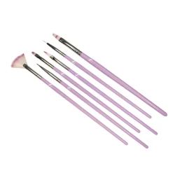 Kit nail art - 6 pinceaux>SAGA Clearance