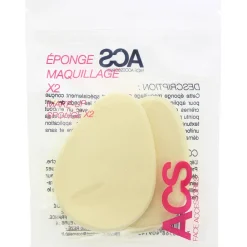 Lot de 2 éponges maquillage latex>ACS New