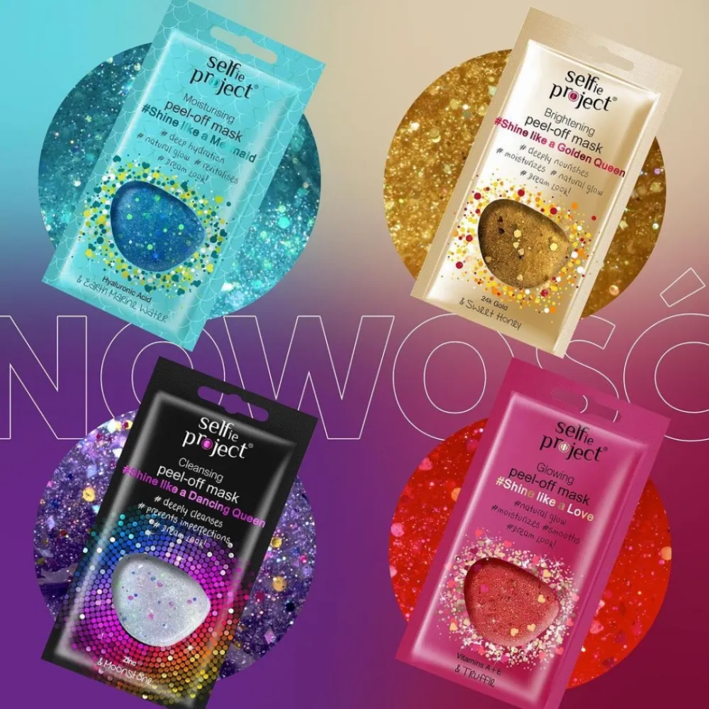 Masque peel-off "Shine like a love" - Illuminateur>SELFIE PROJECT Fashion