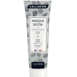 Masque visage détox - charbon végétal>CALLIDERM Online