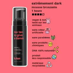 Offre bronzage Too tan to give a damn><noscript><img width=