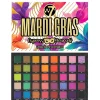 Palette 40 fards à paupières Mardi gras>W7 Clearance