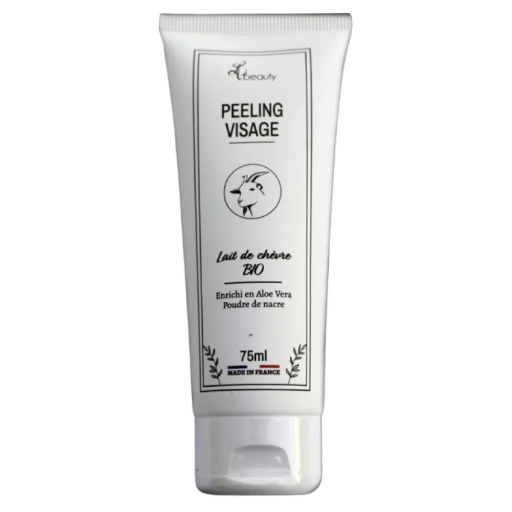 Peeling visage au lait de chèvre bio>LH BEAUTY Online