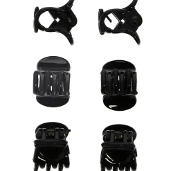 Pince cheveux crabe noire moyenne x6>ACS Best