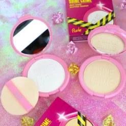 Poudre compacte Shine Crime - Translucent>RUDE COSMETICS Outlet