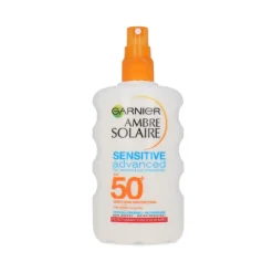Spray ambre solaire sensitive 50+>GARNIER New