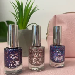 Vernis à ongles paillette color expert - 608 Rose et gris>GOLDEN ROSE Sale